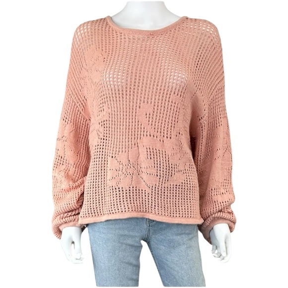 Z Supply Sweaters - Z SUPPLY NWT Pink Yael Sweater Size L K0428